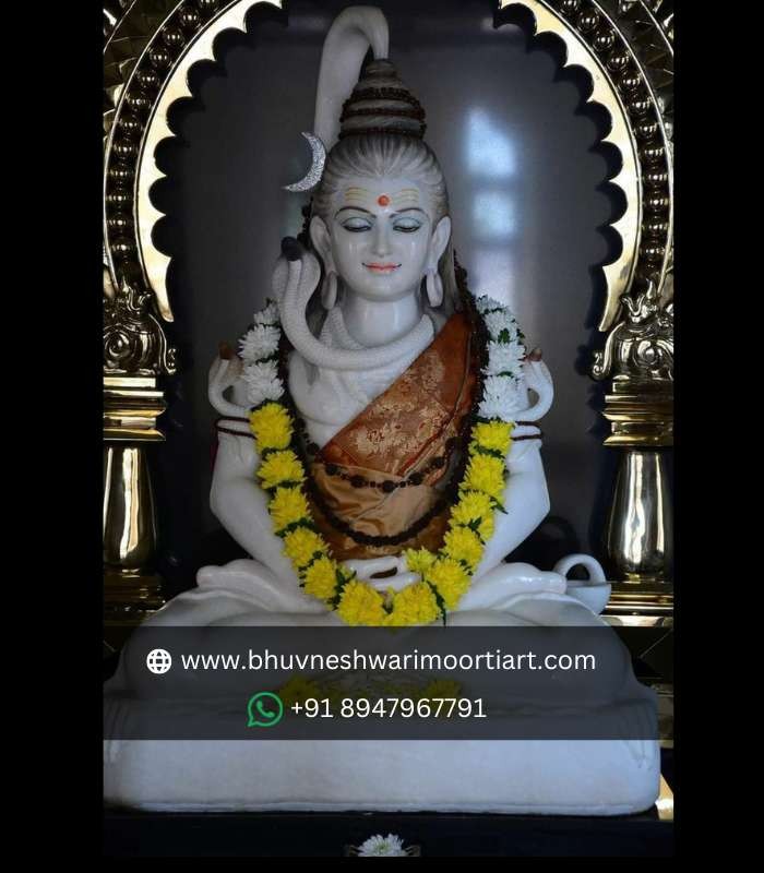 Makrana Marble Shiva Statue