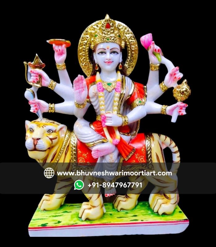 Mata Durga Sitting Statue