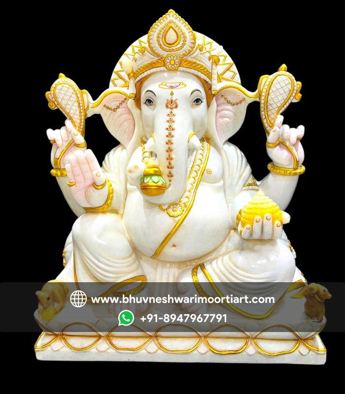 Ganpati Ji in Makrana Marble